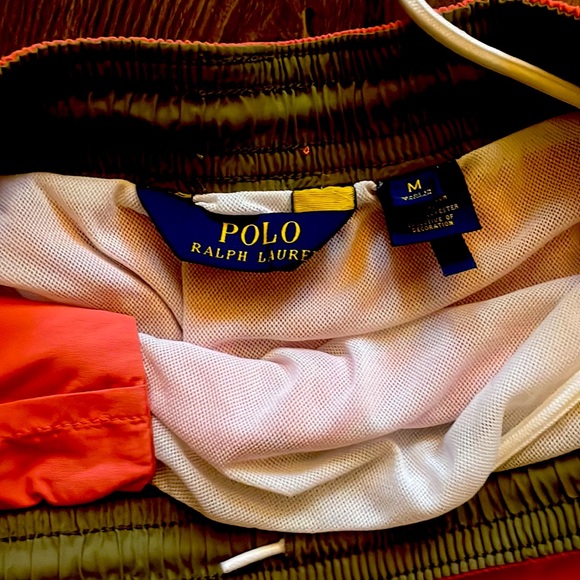 Ralph Lauren Salmon Swim Trunks - Picture 2 of 3